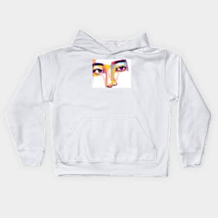 area T wpap pop art Kids Hoodie